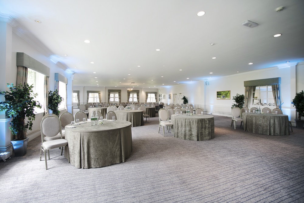Derwent Room for corporate lunches and dinners at the Pavilions of Harrogate