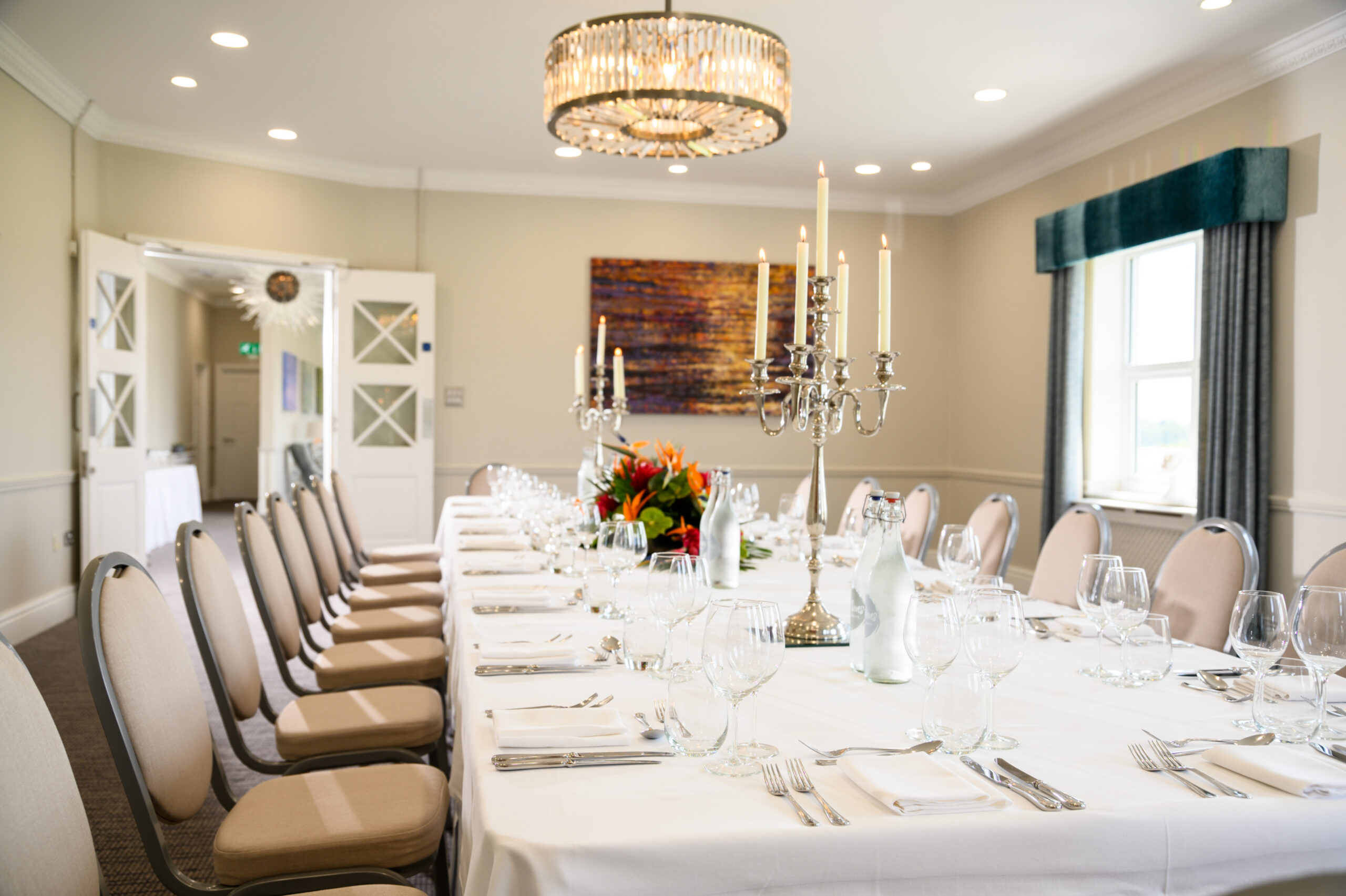 Esk Room for dinners and presentations at the Pavilions of Harrogate