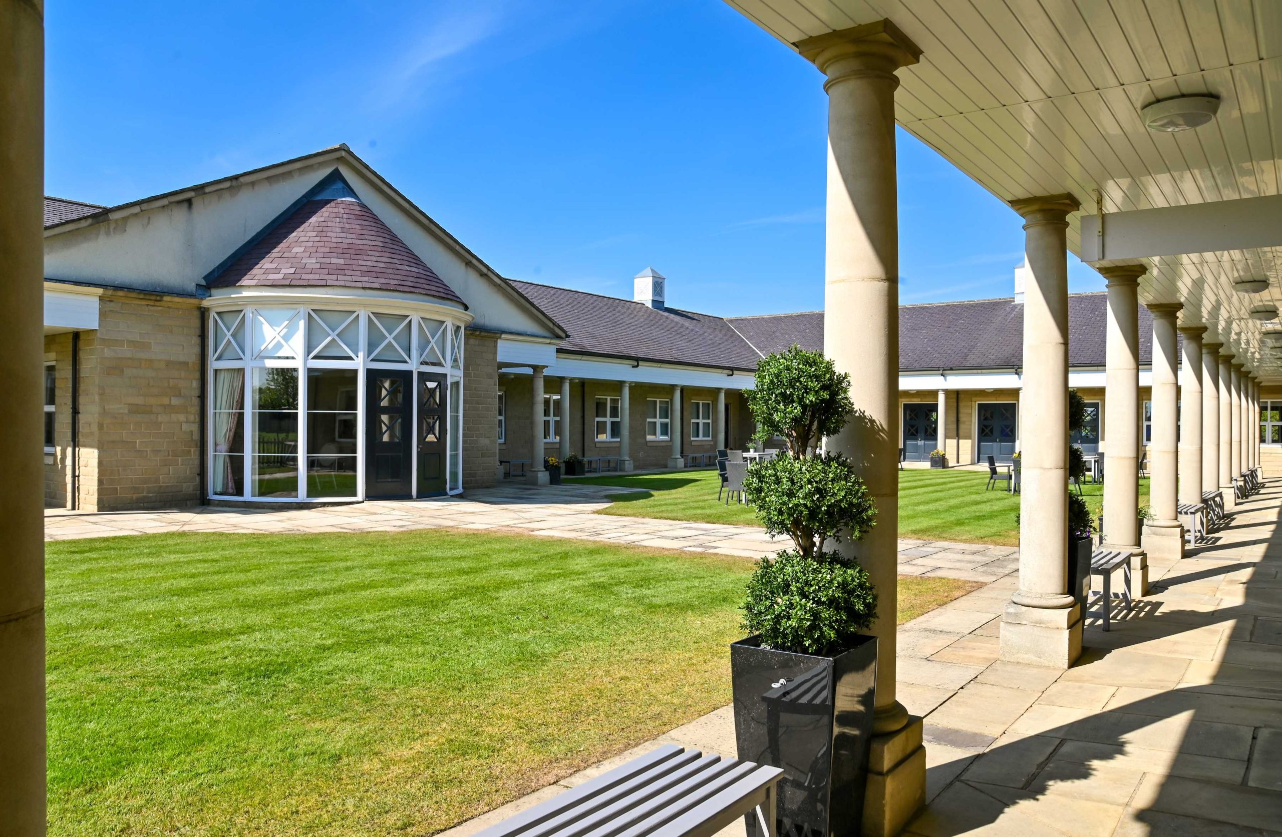 Pavilions of Harrogate Funeral Venue - Private Gardens