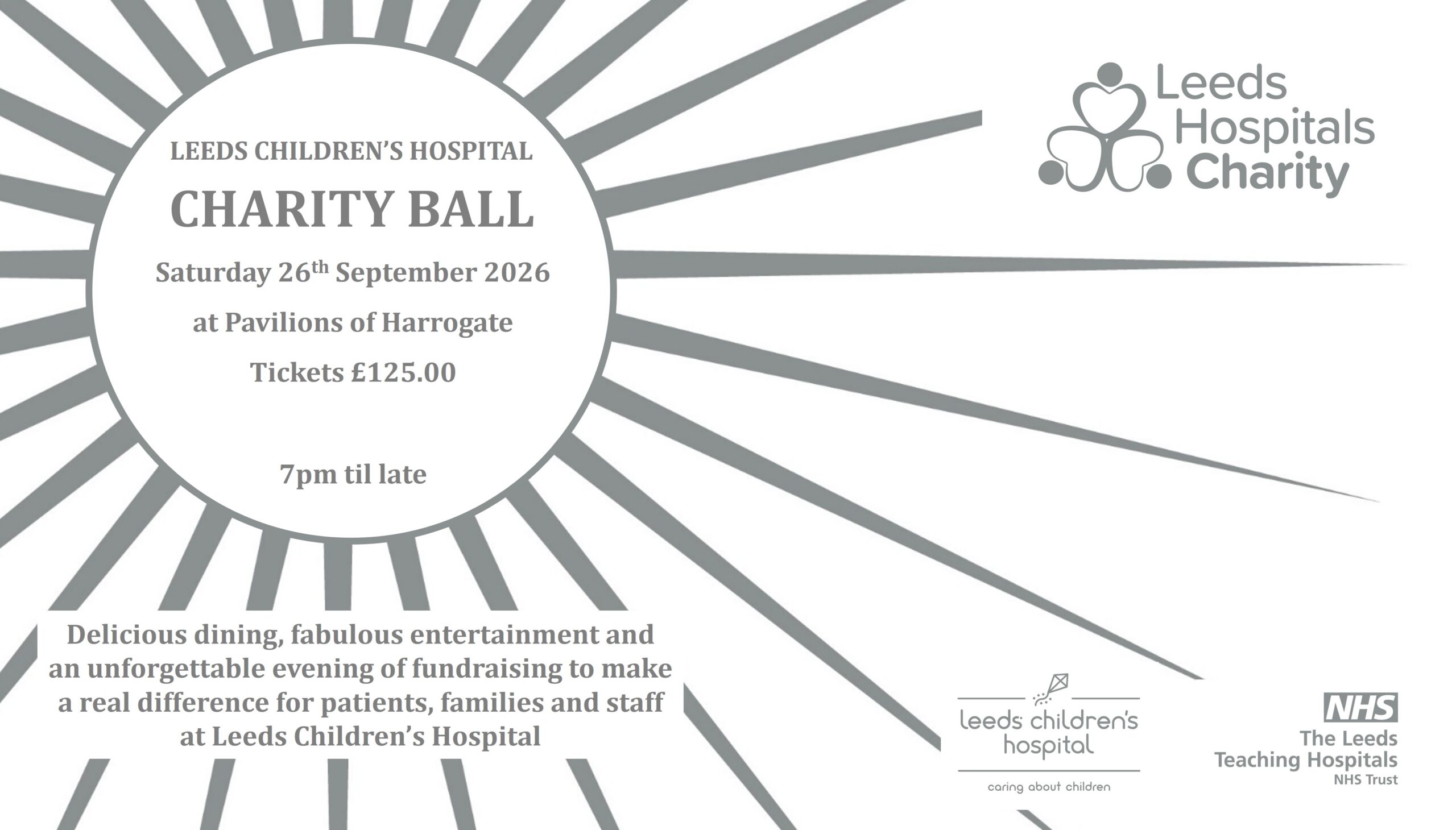Leeds Children Hospital Charity Ball Harrogate